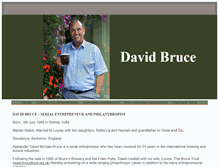 Tablet Screenshot of david-bruce.com